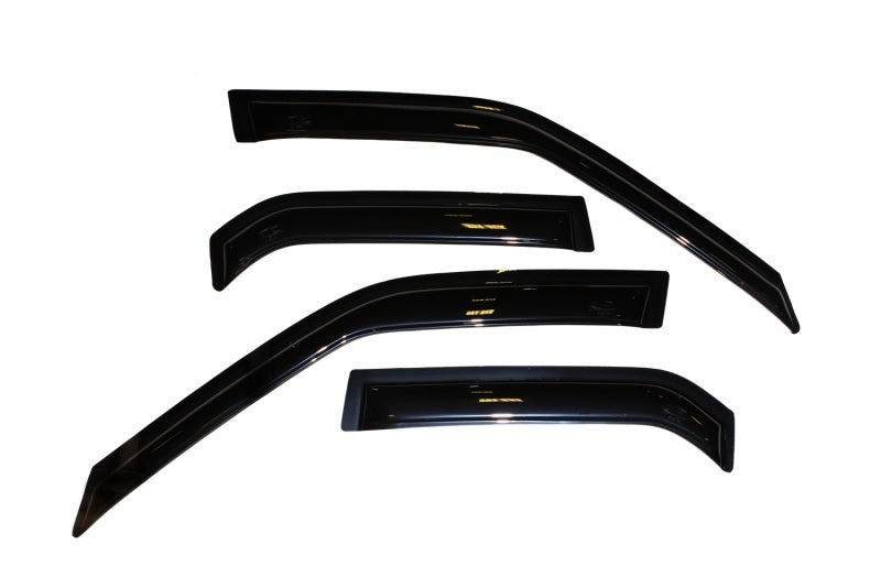 AVS 88-92 Toyota Corolla Ventvisor Outside Mount Window Deflectors 4pc - Smoke