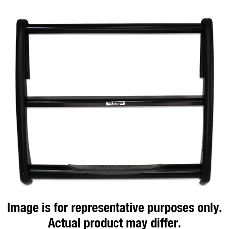 Go Rhino 00-06 Chevrolet Suburban 1500 3000 Series StepGuard - Black (Center Grille Guard Only)