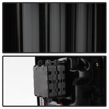 Spyder 07-16 Jeep Wrangler Version 2 Light Bar LED Tail Lights - Smoke (ALT-YD-JWA07V2-LBLED-BSM)