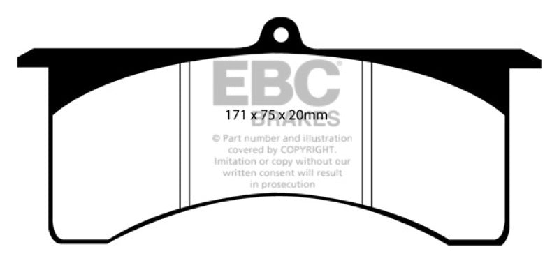 EBC Brakes Bluestuff Street and Track Day Brake Pads