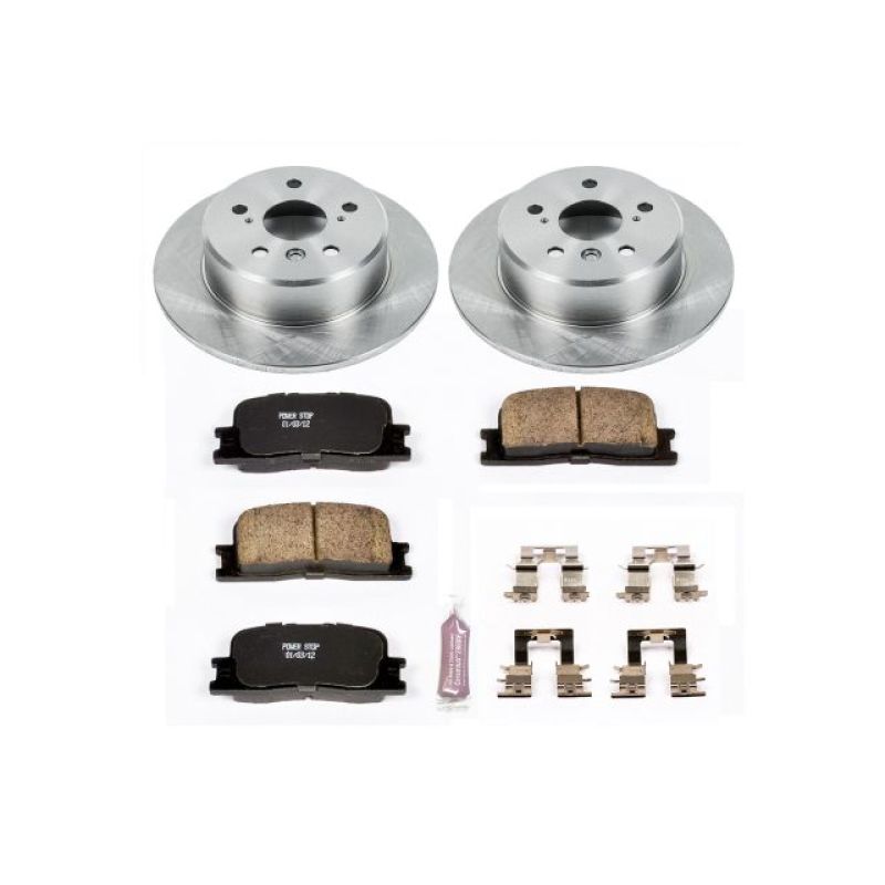 Power Stop 01-03 Toyota Highlander Rear Autospecialty Brake Kit