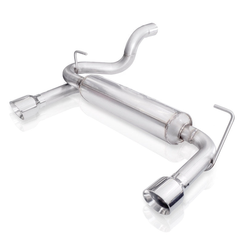 Stainless Works 2018+ Jeep Wrangler JL 304SS Factory Connect 2.5in Axle Back Exhaust System