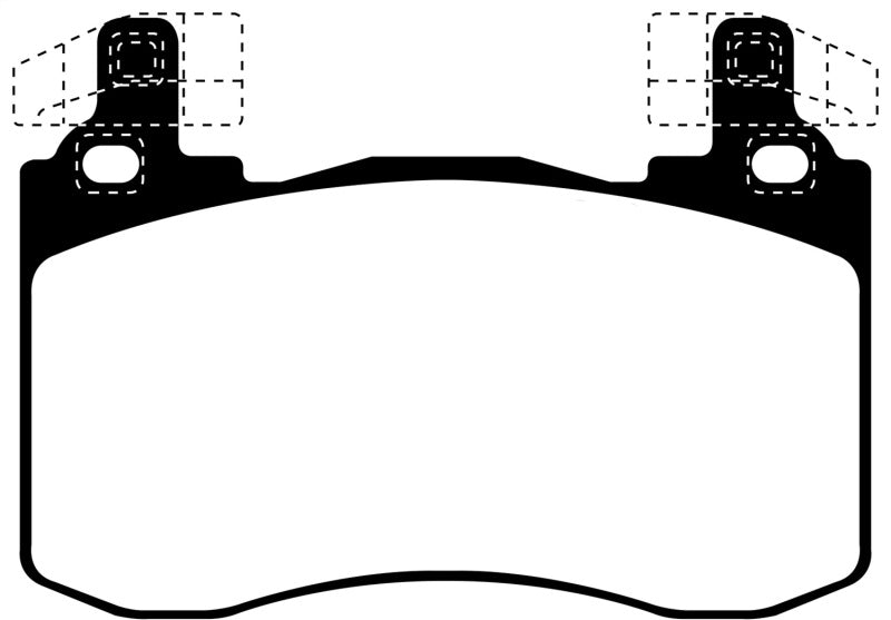 EBC 2019+ Genesis G70 2.0L Turbo (Brembo) Greenstuff Front Brake Pads