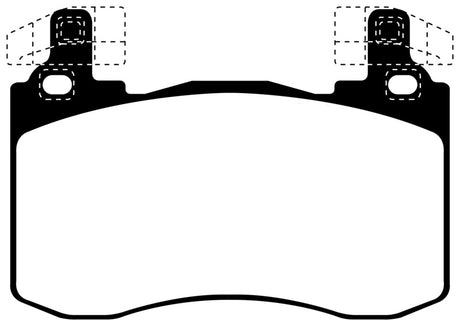 EBC 2019+ Genesis G70 2.0T Bluestuff Front Brake Pads