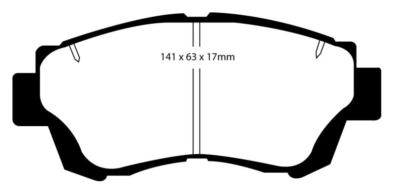 EBC 92-96 Lexus ES300 3.0 Redstuff Front Brake Pads