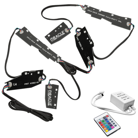Oracle 16-18 Chevy Camaro RGB+W Headlight DRL  Kit - ColorSHIFT w/ Simple Controller