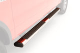 Lund 2019 Chevy Silverado 1500 Ext. Cab (Rocker Panel Mount) 6in Oval Straight SS Nerf Bars-Polished