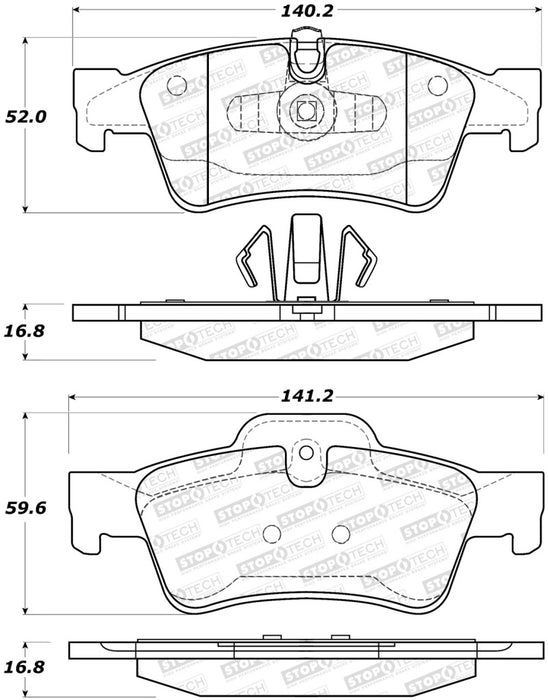 StopTech Street Brake Pads