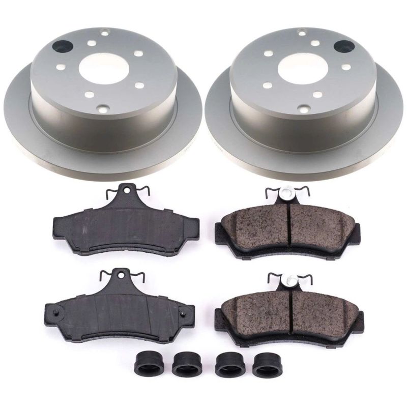 Power Stop 2004 Pontiac GTO Rear Z17 Evolution Geomet Coated Brake Kit