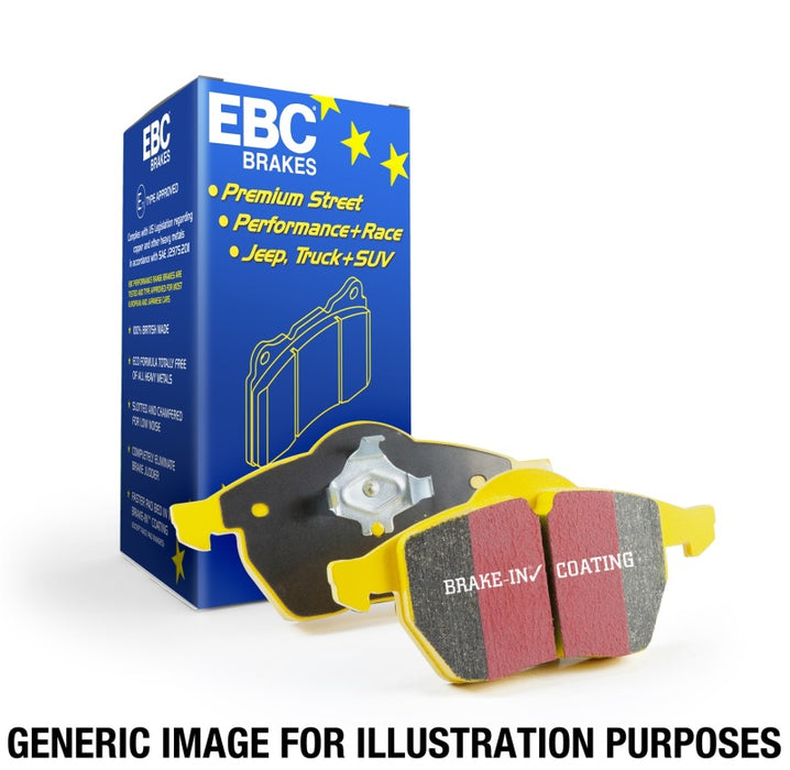 EBC 2015+ Mercedes-Benz C63 AMG (W205) Yellowstuff Rear Brake Pads