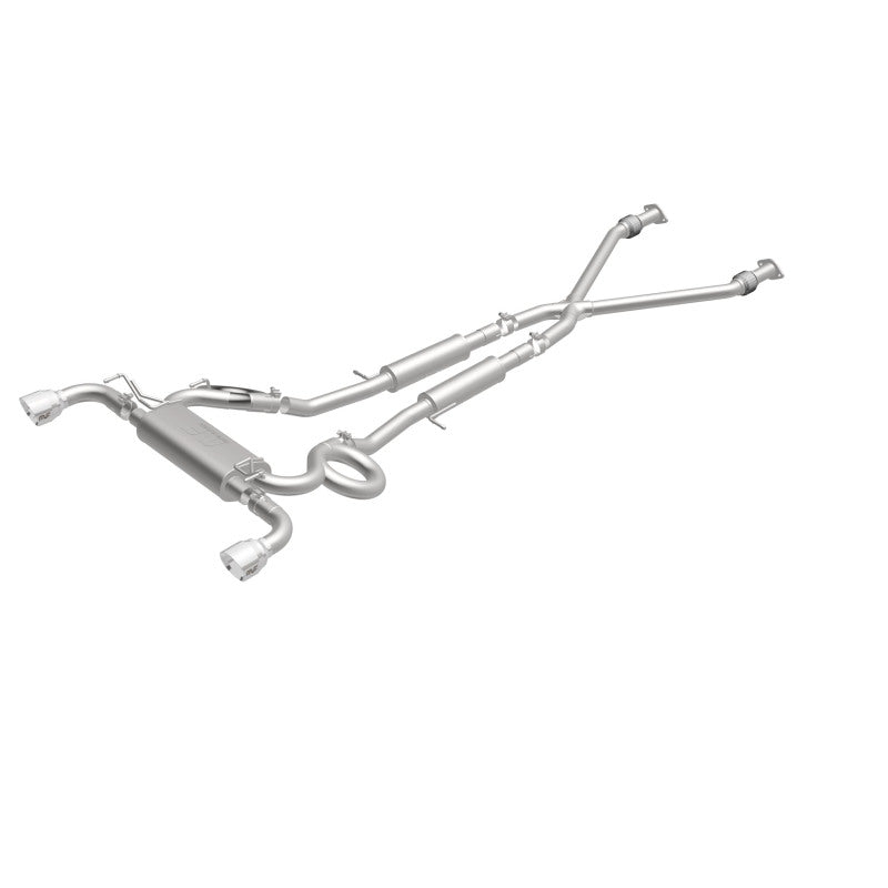 MagnaFlow Cat-Back 09-17 Nissan 370Z V6 3.7L Street Series SS 2.25in Dual Split Rear Exit Exhaust