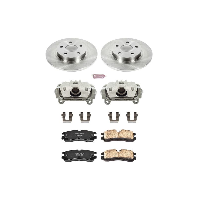 Power Stop 98-02 Cadillac Seville Rear Autospecialty Brake Kit w/Calipers