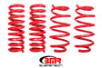 BMR 08-19 Dodge Challenger Lowering Springs 1.25in Drop - Set of 4 - Red BMR Suspension