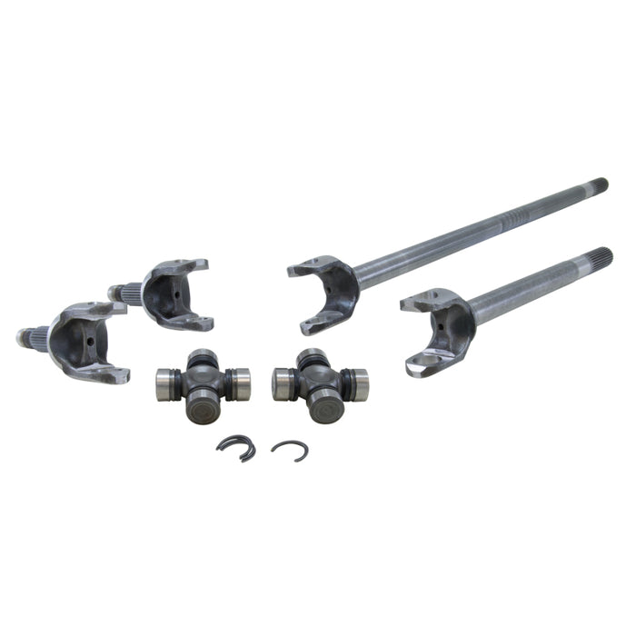 Yukon Gear Front 4340 Chromoly Axle Kit For Jeep JK non-Rubicon Dana 30 Front w/1350 (7166) Joints