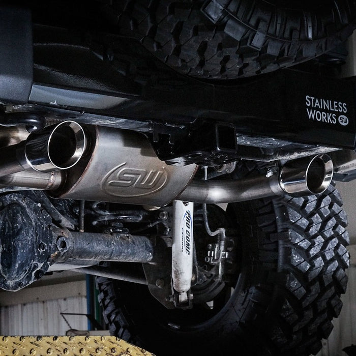 Stainless Works 2012-17 Jeep Wrangler Catback Exhaust