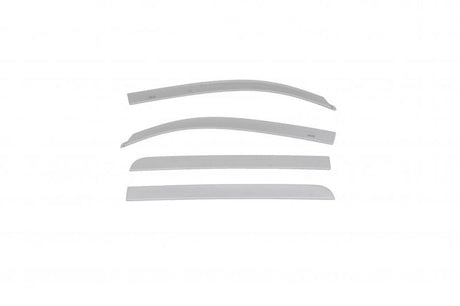 AVS 19-21 Toyota Tundra Crewmax Low Profile Color Match Ventvisors 4pc - Silver Sky Metallic