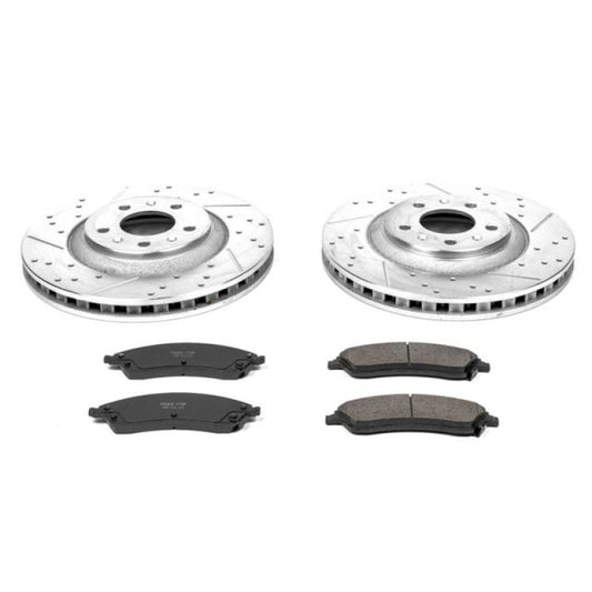 Power Stop 06-07 Cadillac CTS Front Z23 Evolution Sport Brake Kit