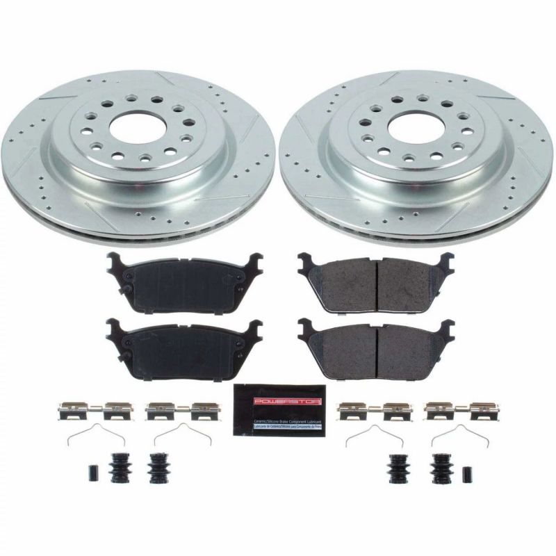 Power Stop 2019 Ram 1500 Rear Z23 Evolution Sport Brake Kit