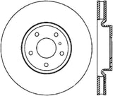 StopTech 03-04 Infiniti G35/03-08 Nissan 350z Cryo Slotted & Drilled Front Left Rotor (w/Brembo)
