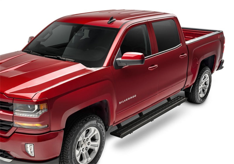 N-Fab Growler Fleet 2019 Chevy/GMC 1500 Crew Cab - Cab Length - Tex. Black - 7in