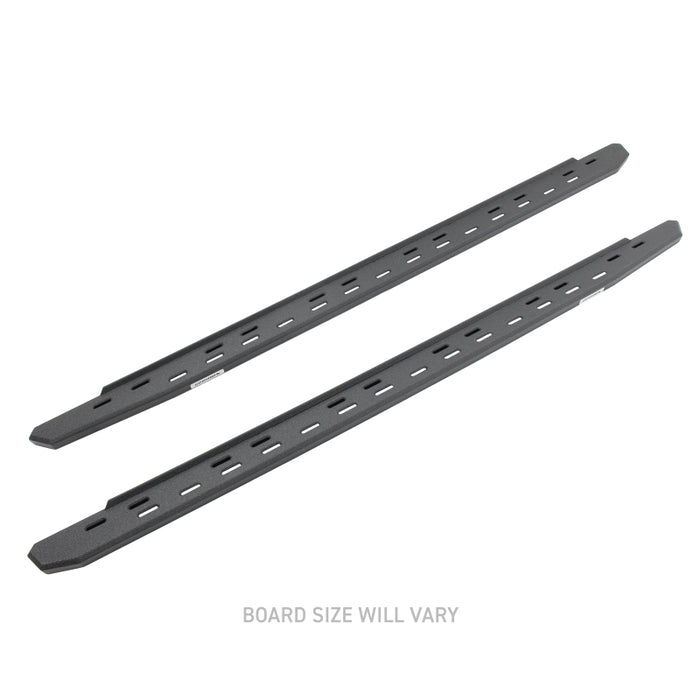 Go Rhino RB30 Slim Line Running Boards 80in. - Bedliner Coating (Boards ONLY/Req. Mounting Brackets)