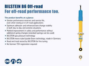 Bilstein 4600 Series 15-17 Chevrolet Colorado 4WD Rear Monotube Shock Absorber Bilstein