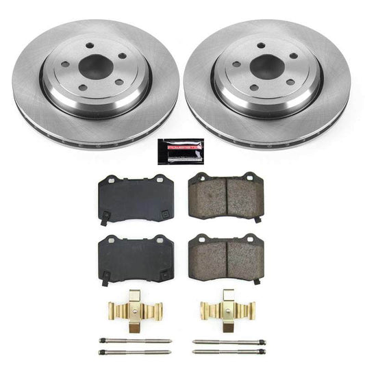 Power Stop 18-21 Jeep Grand Cherokee Rear Autospecialty Brake Kit