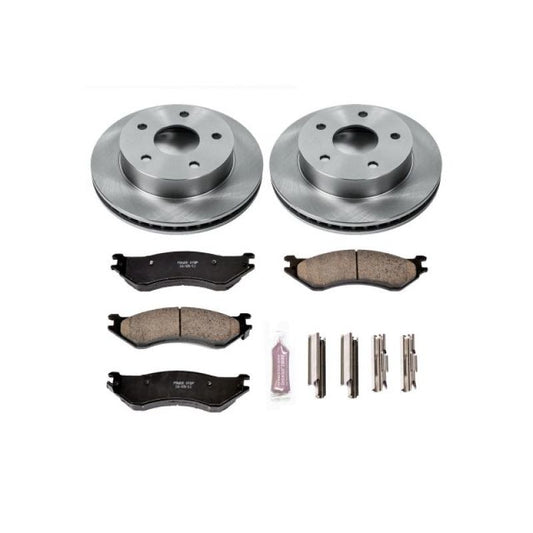 Power Stop 00-01 Dodge Ram 1500 Front Autospecialty Brake Kit