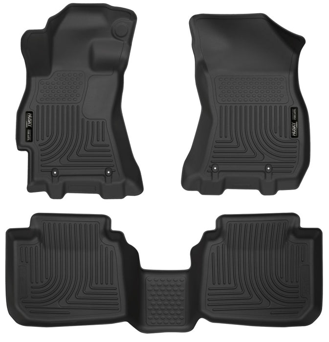 Husky Liners 2015 Subaru Legacy/Outback Weatherbeater Black Front & 2nd Seat Floor Liners