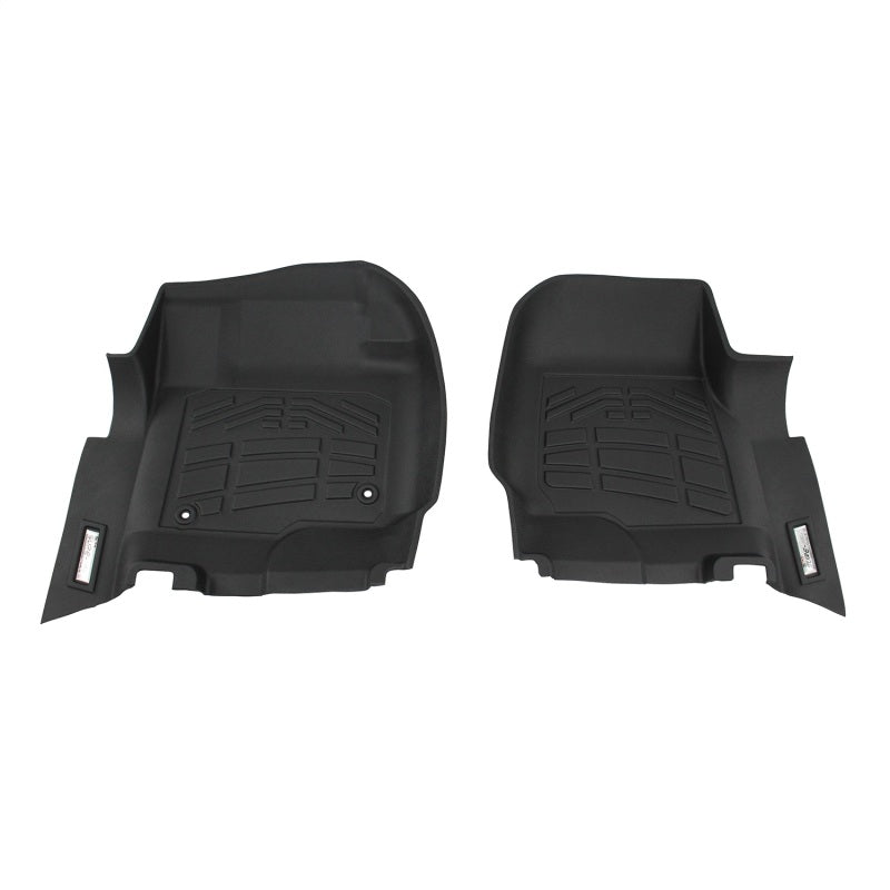 Westin 2017-2018 Ford Super Duty Regular/Super/Crew Cab Wade Sure-Fit Floor Liners Front - Black