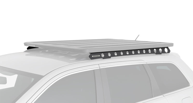 Rhino-Rack 11-21 Jeep Grand Cherokee WK2 4DR (w/ Metal Roof Rails) Backbone Mounting System - Black