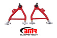 BMR 94-04 Mustang Lower A-Arms (Coilover Only) w/ Adj. Rod End and Tall Ball Joint - Red BMR Suspension