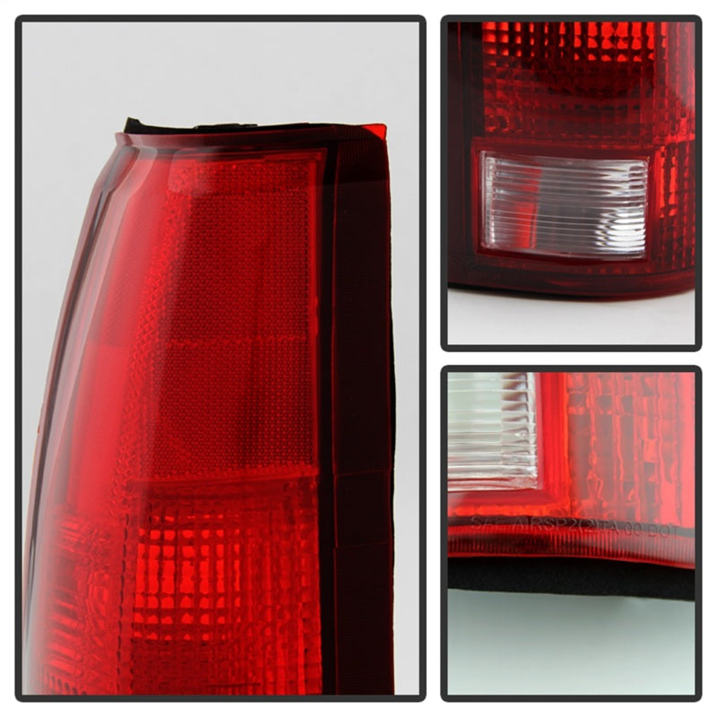 xTune Chevy Blazer Full Size 92-94 / Cadillac Escalade 99-00 Tail Light OEM ALT-JH-CCK88-OE-RC