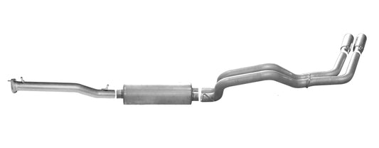 Gibson 15-19 GMC Sierra 2500 HD Base 6.0L 3.5in/3in Cat-Back Dual Sport Exhaust - Stainless