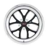 Weld S76 17x9 / 5x115 BP/ 6.2in Backspace (High Pad) Black Wheel - Non-Beadlock