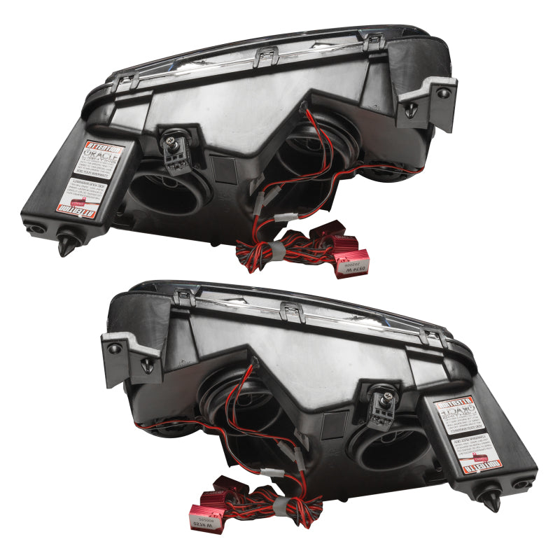 Oracle 05-10 Dodge Charger SMD HL (Non-HID) - Triple Halo - ColorSHIFT w/ BC1 Cntrl