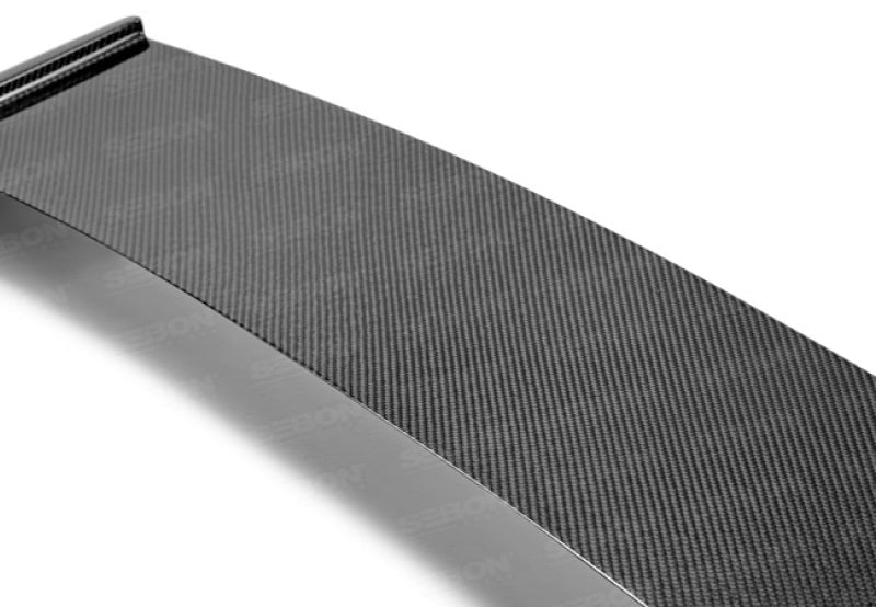 Seibon 08-10 Subaru WRX/STi Hatchback OEM-style Carbon Fiber Rear Spoiler Shaved