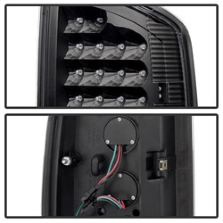 xTune Dodge Ram 02-06 1500 / Ram 2500/3500 03-06 LED Tail Light Black ALT-JH-DR02-LED-BK