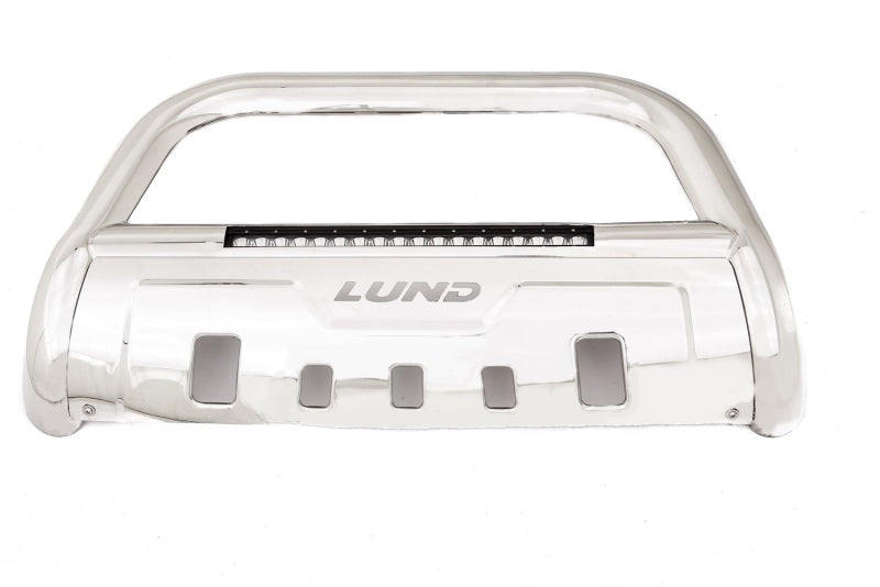 Lund 09-17 Dodge Ram 1500 (Excl. Rebel Models) Bull Bar w/Light & Wiring - Polished