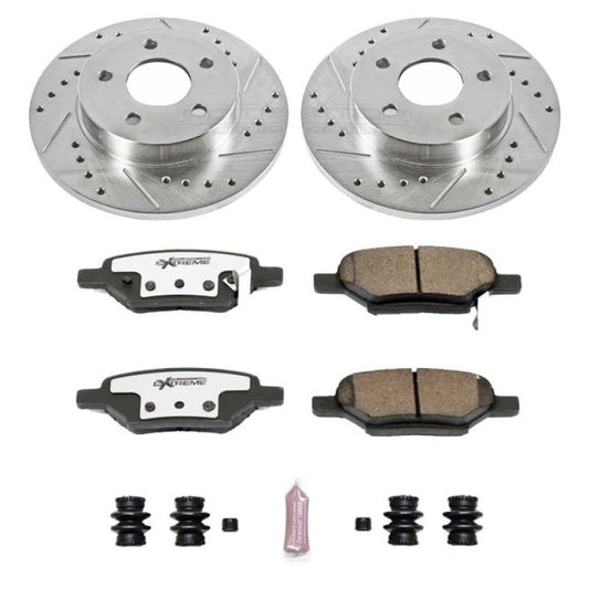 Power Stop 05-08 Chevrolet Cobalt Rear Z26 Street Warrior Brake Kit