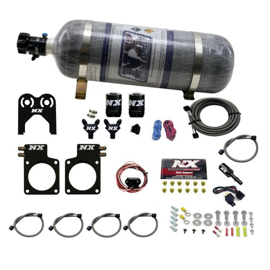 Nitrous Express Nissan GT-R Nitrous Plate Kit (35-300HP) w/Composite Bottle