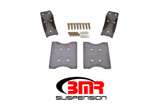 BMR 79-04 Fox Mustang Lower Torque Box Reinforcement Plates - Natural