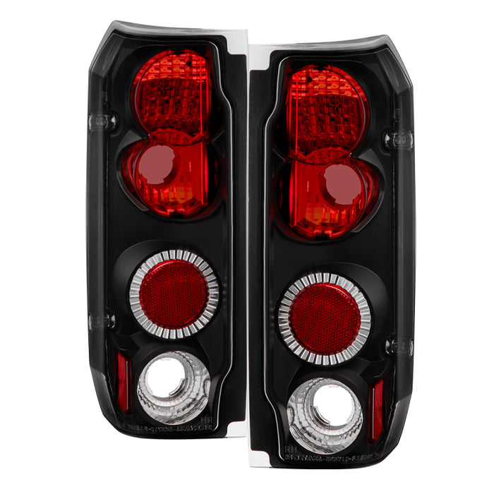 Spyder Ford F150 87-96/Ford Bronco 88-96 Euro Style Tail Lights Black ALT-YD-FF15089-BK