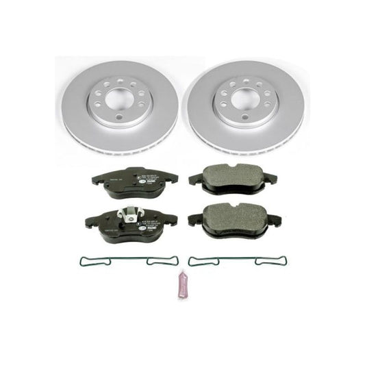 Power Stop 03-11 Saab 9-3 Front Euro-Stop Brake Kit