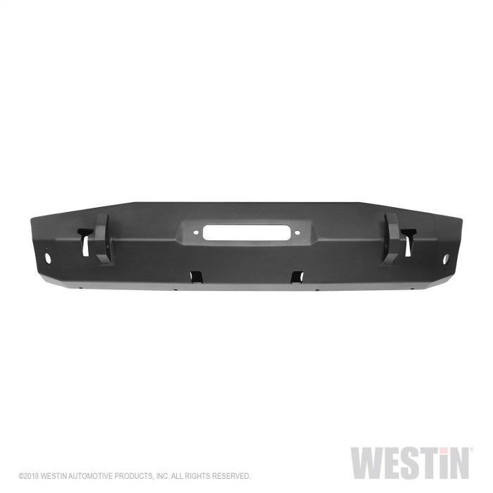 Westin 18-22 Jeep Wrangler JL / 20-22 Gladiator WJ2 Stubby Front Bumper - Tex. Blk