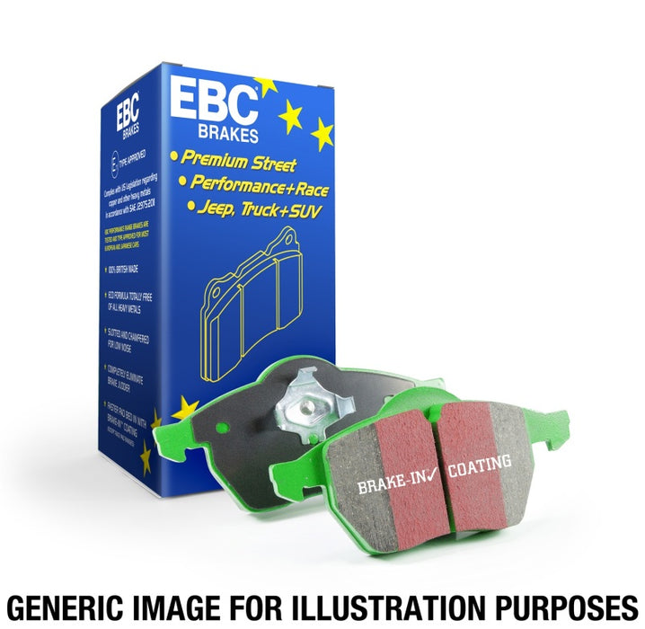 EBC 14+ Mini Hardtop 1.5 Turbo Cooper Greenstuff Front Brake Pads