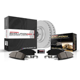 Power Stop 2005 Jaguar S-Type Front Z17 Evolution Geomet Coated Brake Kit