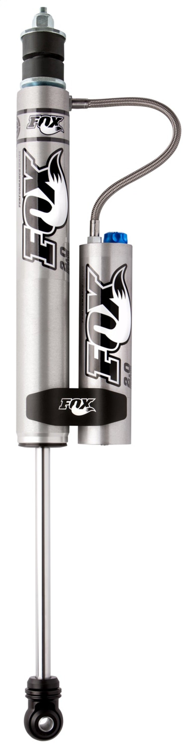 Fox 07+ Jeep JK 2.0 Factory Series 14.1in. Smooth Body R/R Rear Shock w/CD Adj. / 6.5-8in. Lift