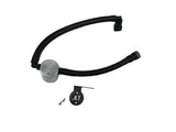 J&L 15-25 Ford Transit 150/250/350 3.5L EcoBoost Passenger Side Oil Separator 3.0 - Clear Anodized