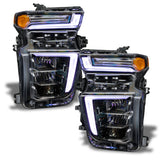 Oracle 20-21 Chevy Silverado HD 2500 RGB+W Headlight DRL Kit - ColorSHIFT w/o Cntrl